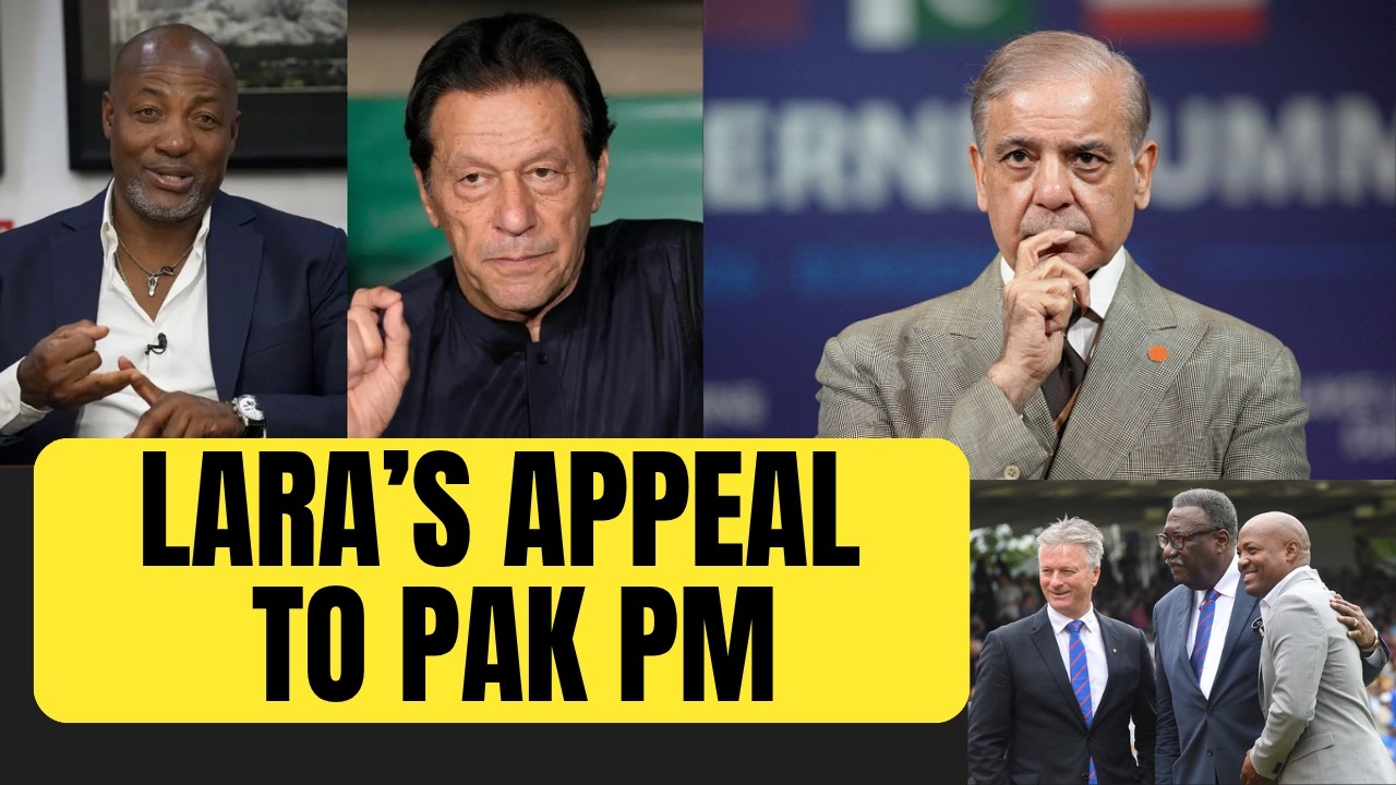 After 21 cricket legends, Brian Lara calls for humane care & treatment for Imran Khan
