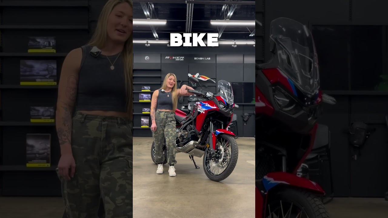 5'2 ДЕВУШКА ПРОТИВ АФРИКАНСКОГО БЛИЗНЕЦА! #africatwin #adventurebike #bikereview