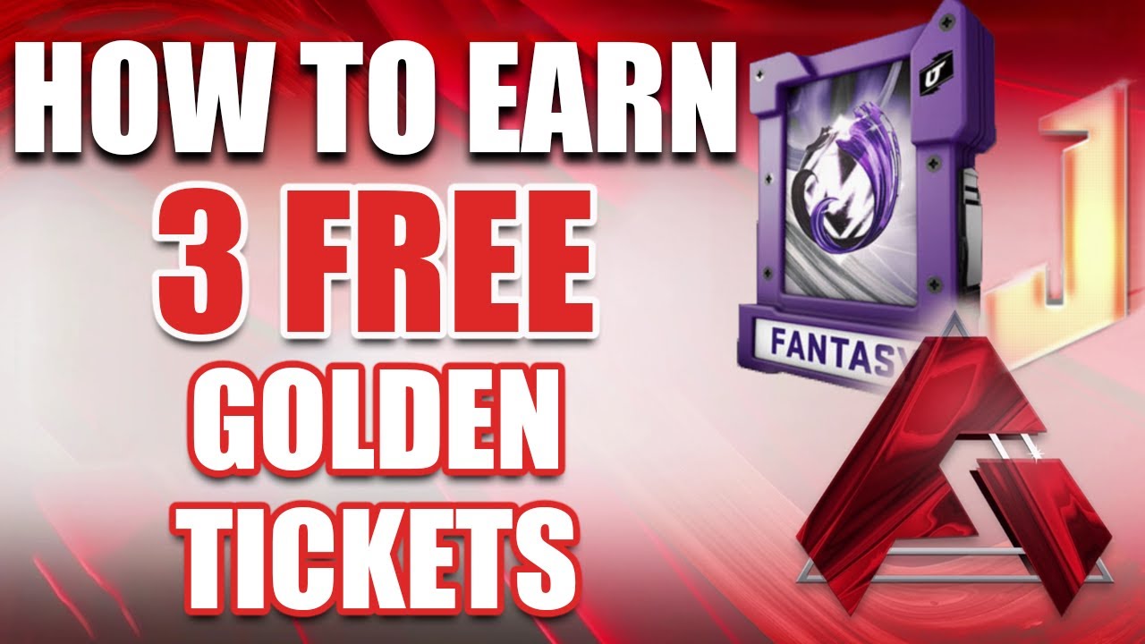 HOW TO GET 3 FREE GOLDEN TICKETS FAST IN MADDEN 20 - Madden 20 Ultimate Team