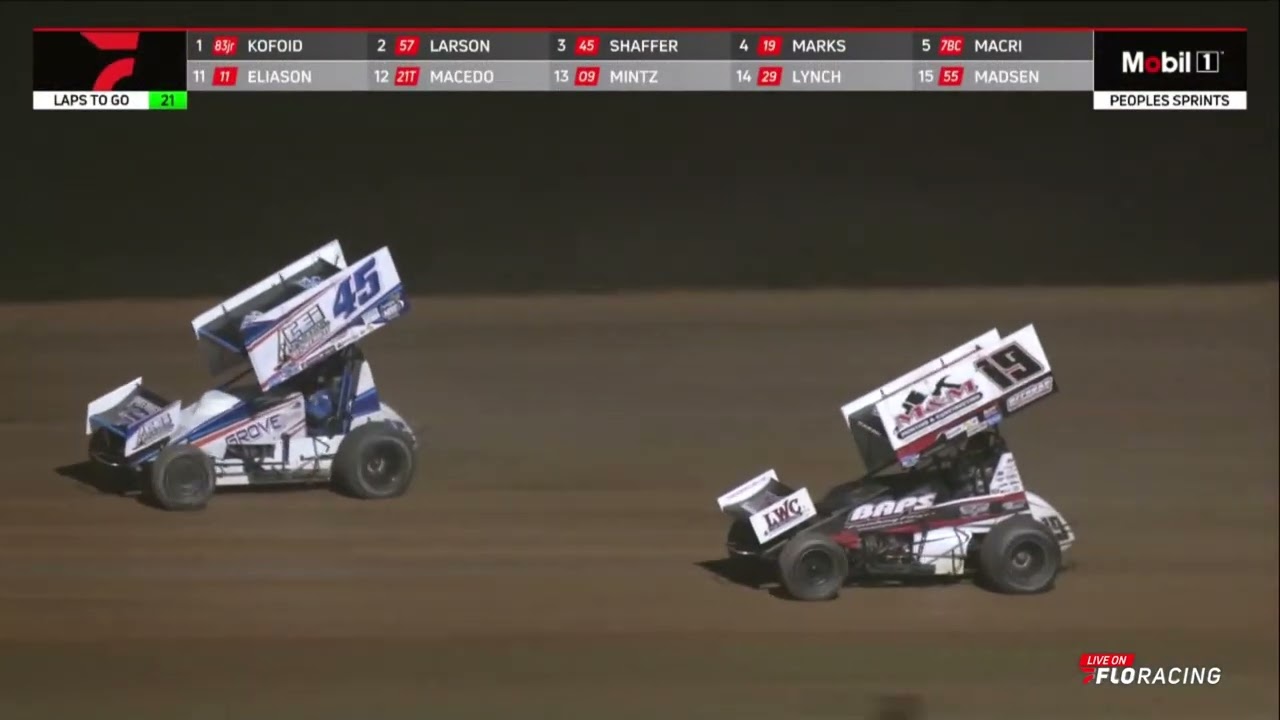Highlights: Tezos All Star Circuit of Champions @ Lernerville Speedway 7.18.2023