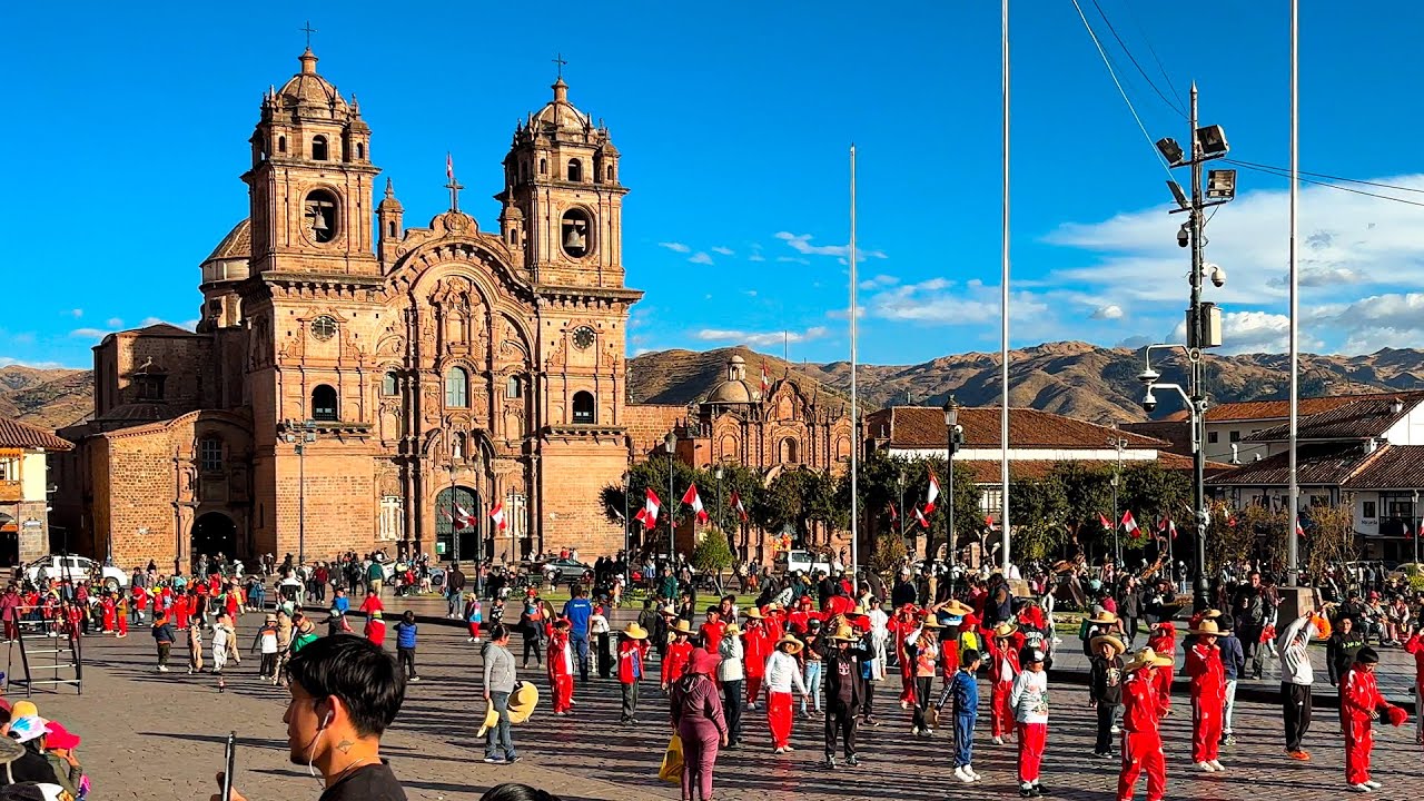 🌞Walking Tour of Cusco, Peru | Qoricancha, Central Plaza & More | Daytime City Stroll 🇵🇪