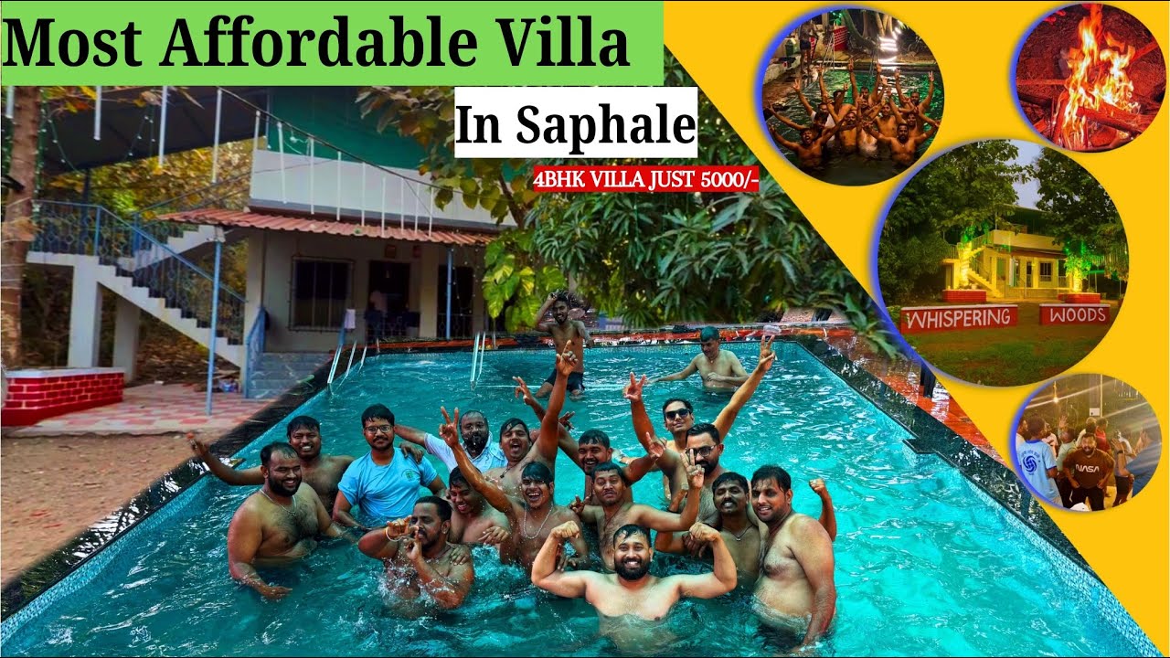 Affordable Villa In Saphale | Villa in Mumbai | with Private Pool & DJ 