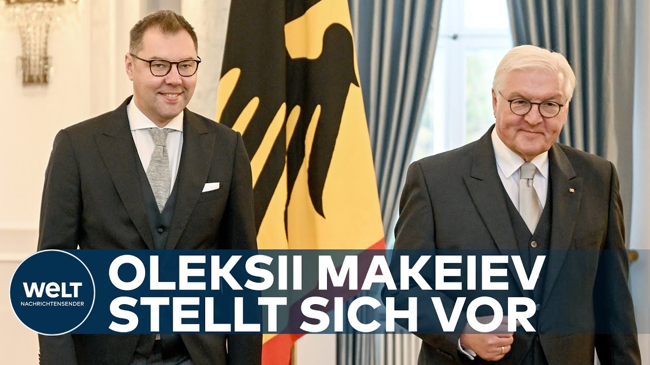 UKRAINISCHER BOTSCHAFTER: Melnyks Nachfolger Makeiev tritt sein Amt an | WELT THEMA