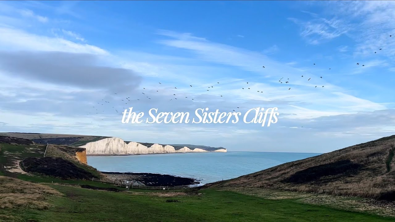 i hiked the seven sisters cliffs.