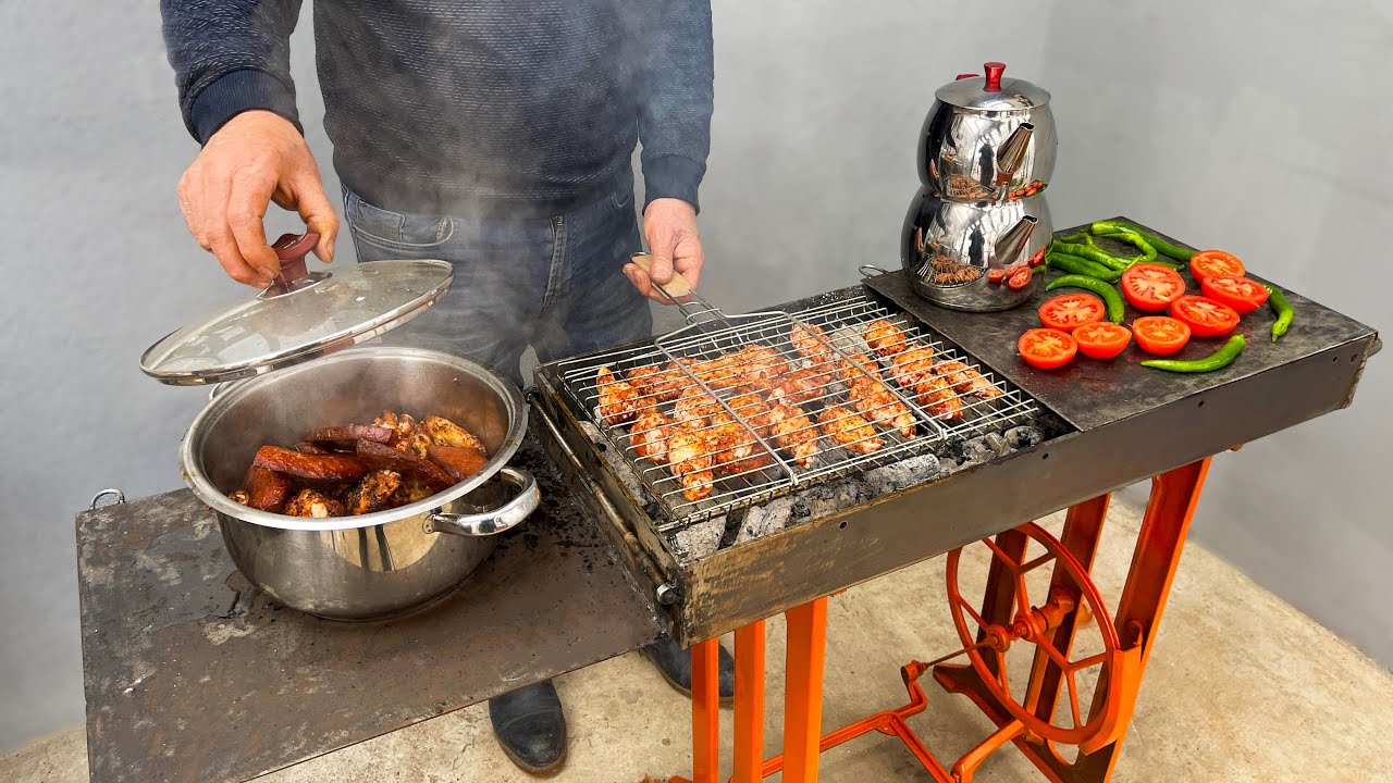 Dış Mekan Çok amaçlı Barbekü Yapımı