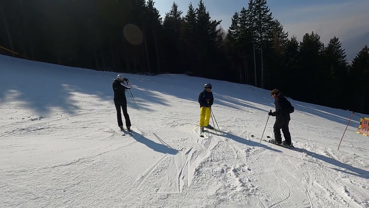 Ponte di Legno,Tonale 2022.Red Piste Casola II.Červená Casola II.