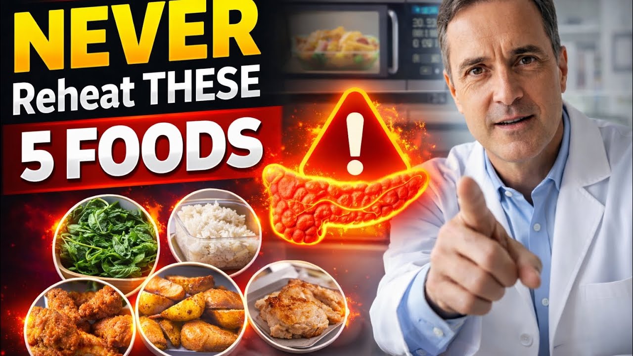 5 Foods You Should NEVER Reheat, Doctors Warn It Could Damage Your Pancreas