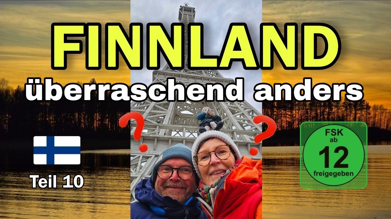 Finnland Wohnmobil Abenteuer  - überraschend anders -  exzentrisch  - Abenteuer Kastenwagen  Teil 10