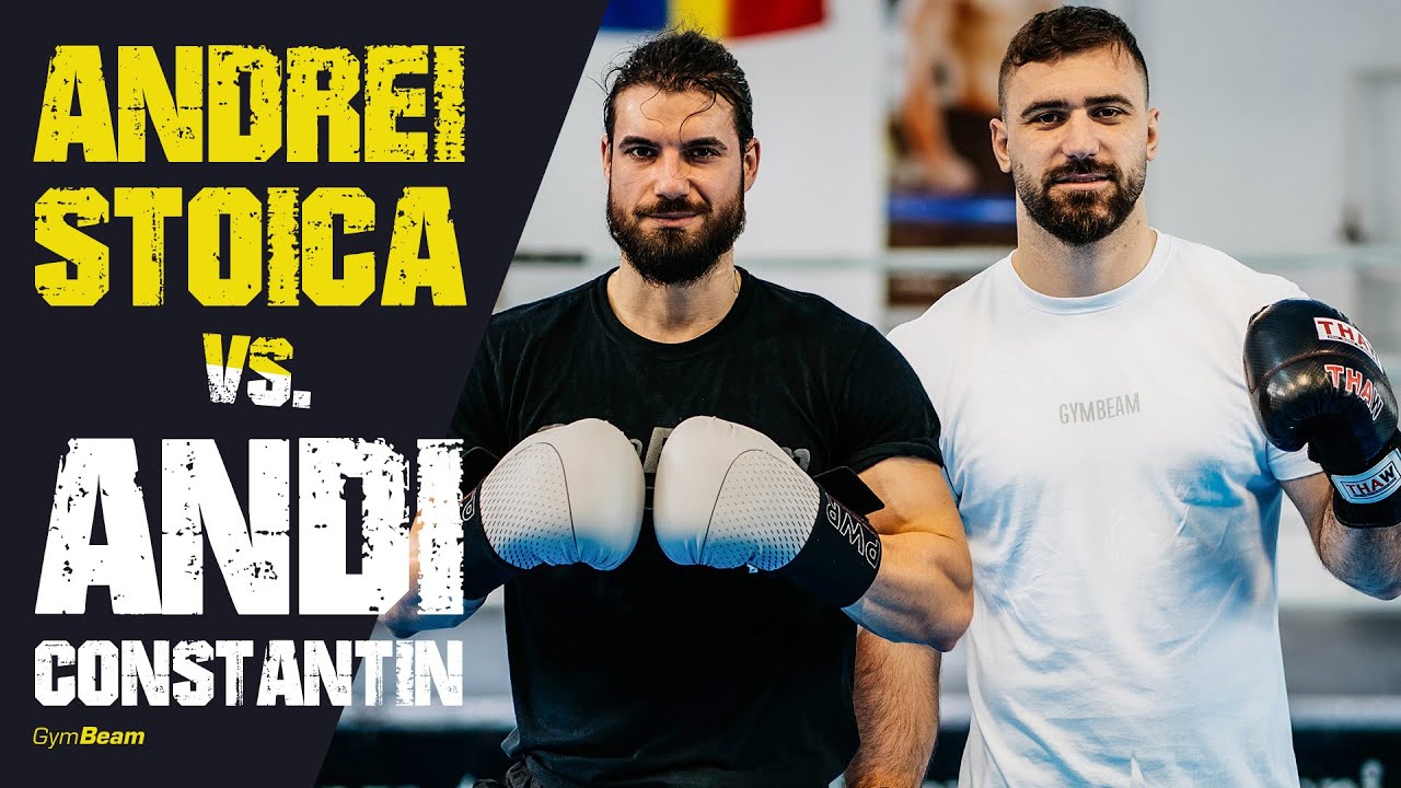🥊 Kickboxing Drills 🥊 cu Andrei Stoica & Andi Constantin l GymBeam