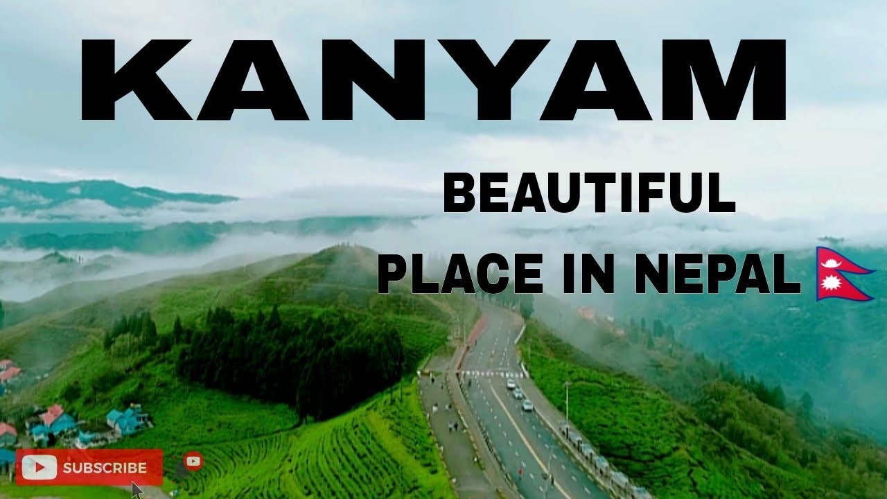 drone view of KANYAM ILAM...Best tourist attraction place in Nepal ! most visit place