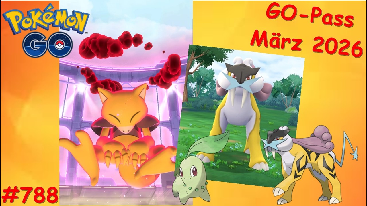 Alle GO-Pass Entcounter März 2026 | Pokemon GO #788