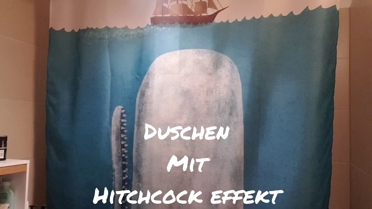 Duschszene a la Psycho vs Duschszene a l'Alltag
