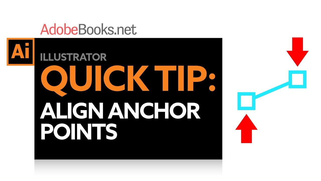 Align Anchor Points | Illustrator Quick Tip