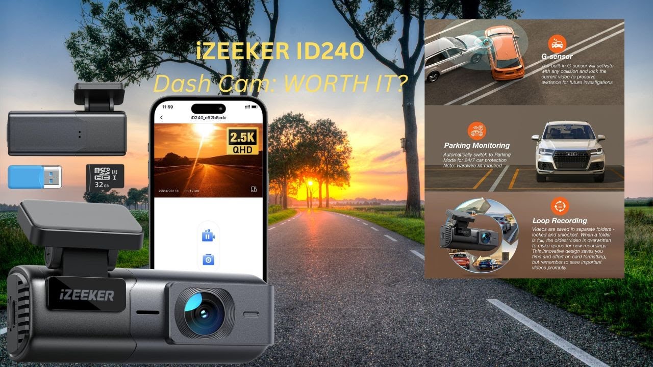 Видеорегистратор iZEEKER ID240: СТОИТ ЛИ ЕГО? (Обзор и тест)