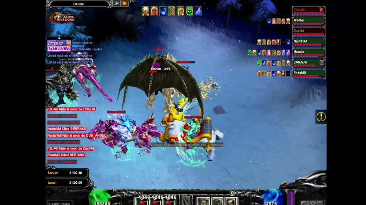 PELEA BOSS HEROHIM - GUILD LEGENDS - NOKEMU SERVER CLASICO