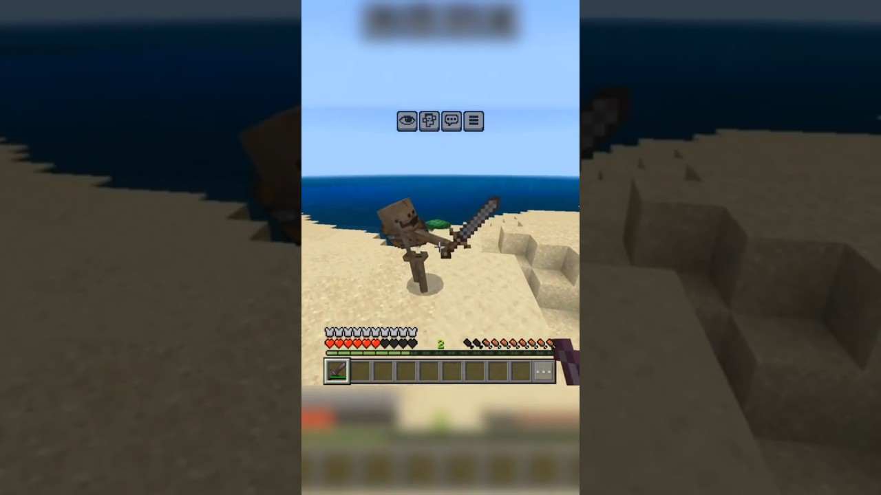 SHIELD SKELETON Meme Mod in Minecraft PE/Bedrock 🔥💀