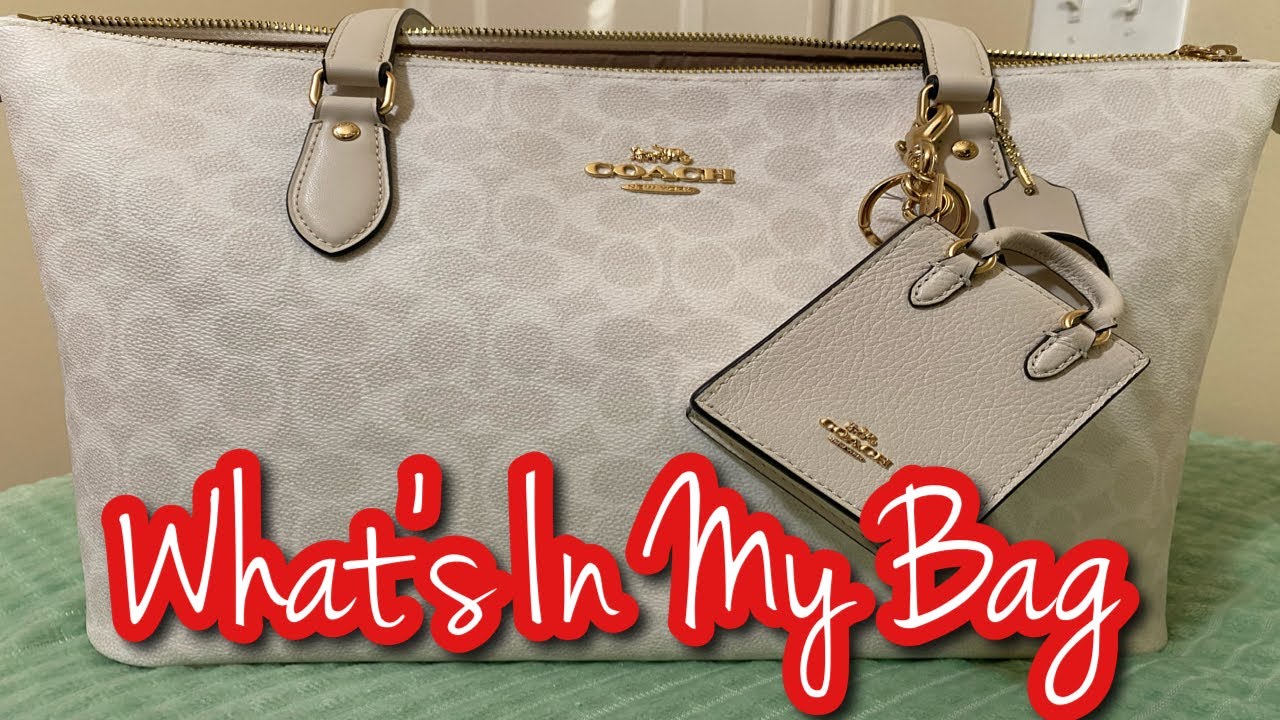 What’s In My Bag | Pack My Coach Bag With Me| Everyday Essentials #whatsinmybag 