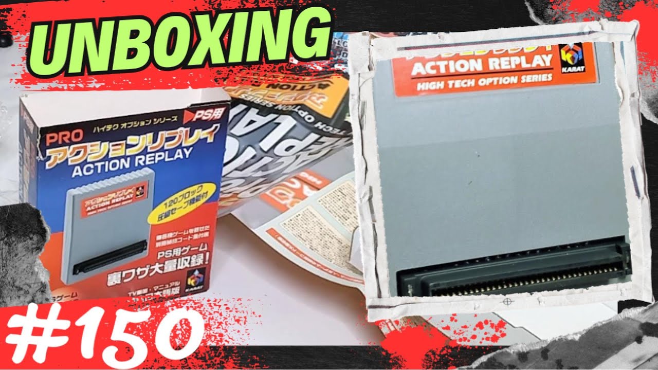 📦 UNBOXING Pro Action Replay Completo  ps1