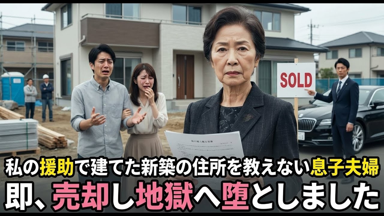 援助した新居へ引っ越してきたが物置に追いやる息子夫婦、私より義母を優先するので地獄に堕としました