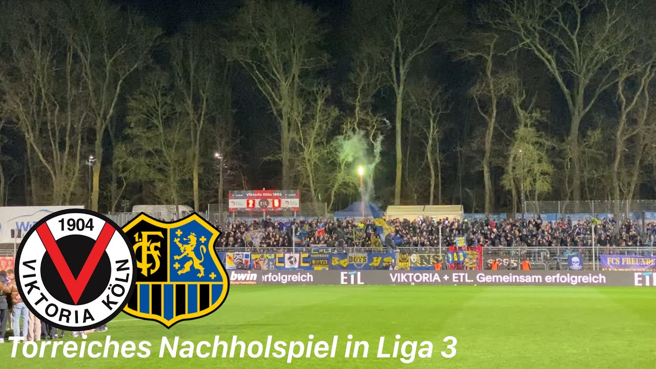 Viktoria Köln vs. 1.FC Saarbrücken | über 1.300 Gästefans an einem Mittwoch und 7 Tore Spektakel