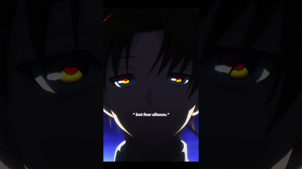 People Fear Silence | Ayanokōji Edit 🔥# youtubeshort 