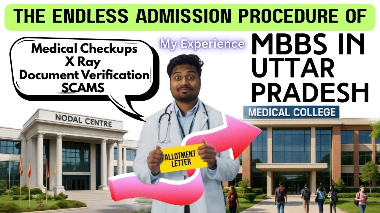 My Horrible Experience ☠️ at Nodal Center for Admission in MBBS College | UP state MBBS Admission 