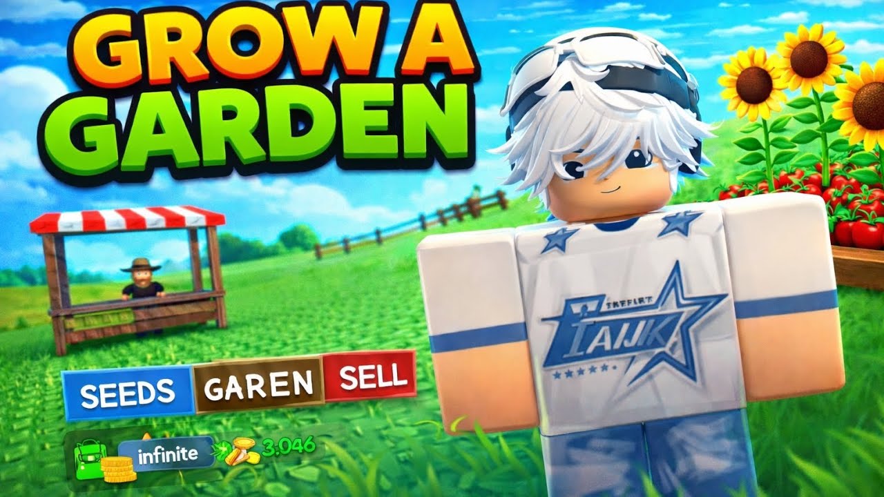 JOGANDO GROW A GARDEN**consegui a candy blossom?