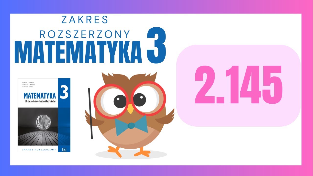 👉🏻✅🔴[2.145/R3] Trzy liczby, których suma jest równa 9, tworzą ciąg arytmetyczny. Jeśli do pierwszej