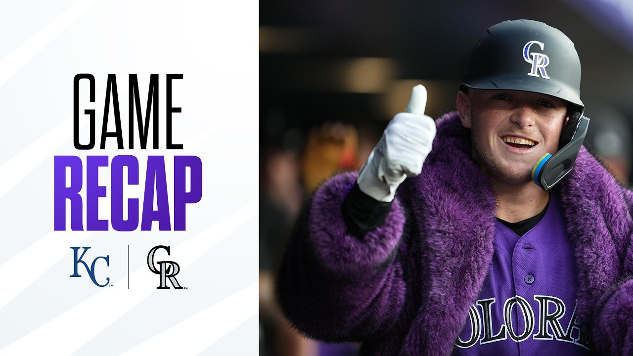 Royals vs. Rockies Highlights (8/1/26) | MLB Highlights