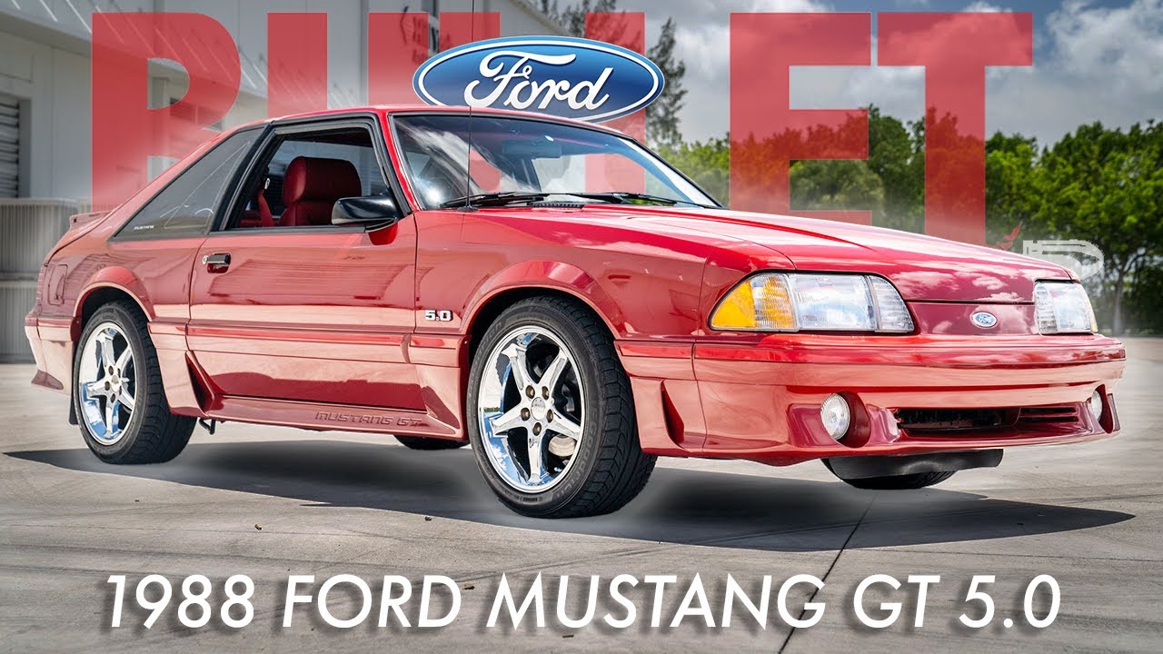 29K Mile 1988 Mustang GT !  | [4K] | REVIEW SERIES | Tasty Mods