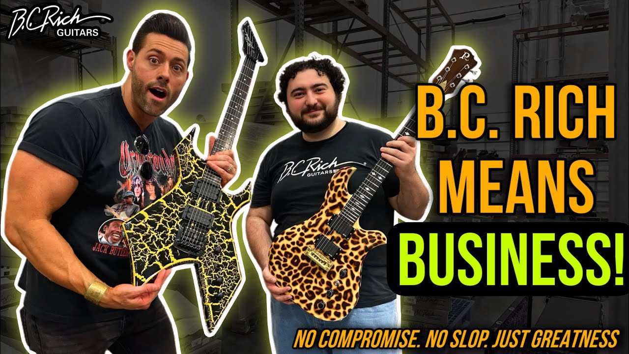 ‼️B.C. Rich ВЕРНУЛСЯ… и они очень серьёзно относятся к контролю качества! | Top Tech расскажет ВС...