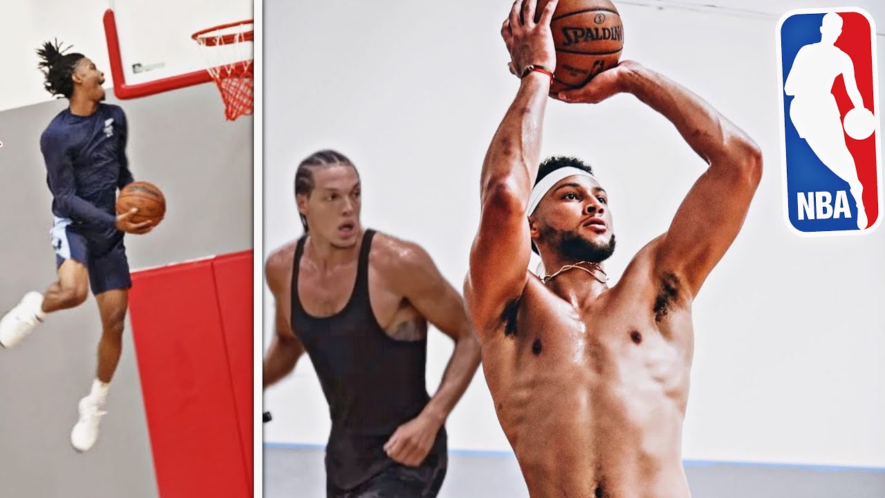 REAGINDO A RUN PRIVADA COM ESTRELAS DA NBA! (Ja Morant, Ben Simmons, Aaron Gordon & Outros)