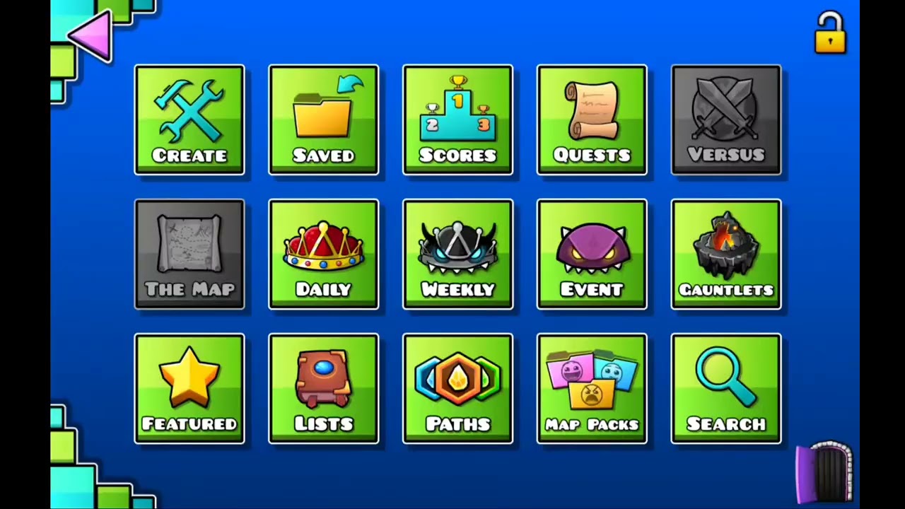 я сделал НОВЫЙ платформер в GEOMETRY DASH😎😎😎
