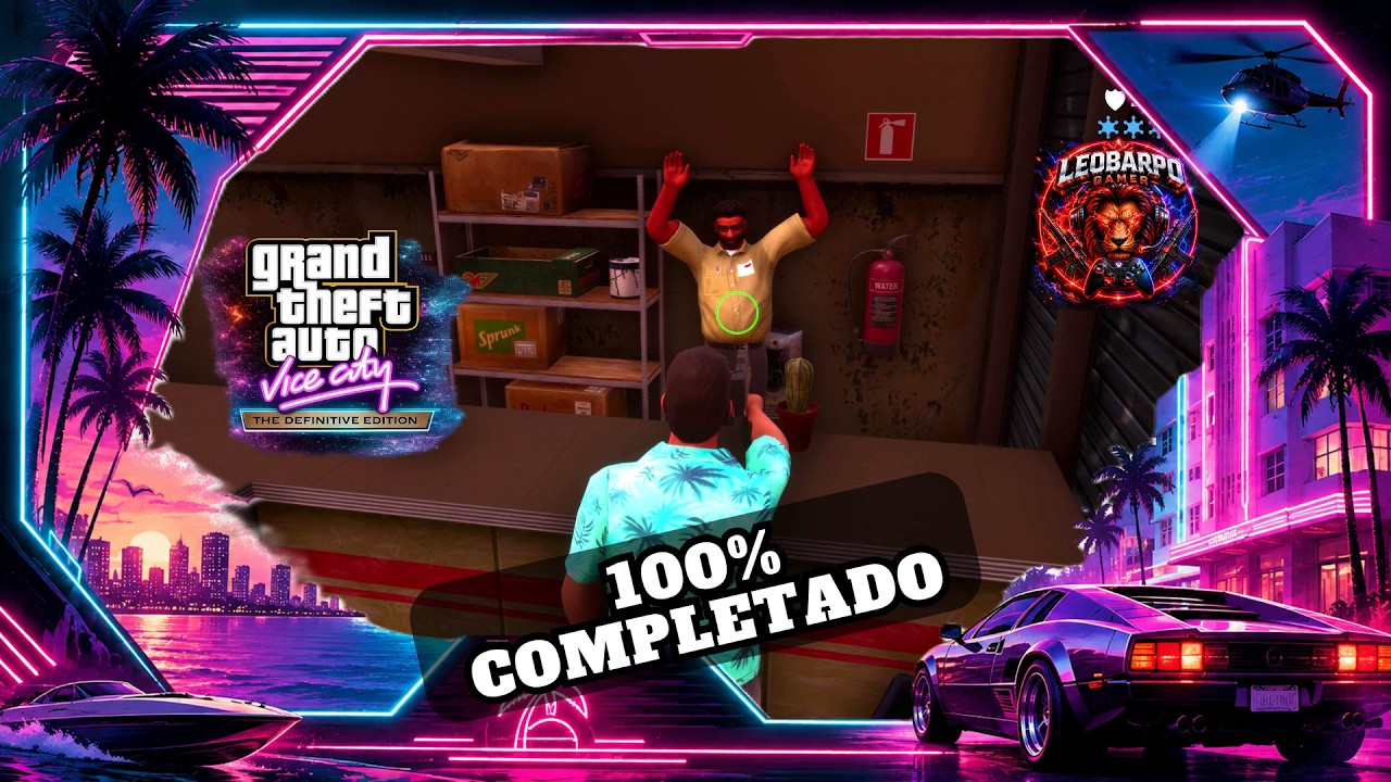 Todas las tiendas desvalijadas — GTA Vice City The Definitive Edition — Parte 15 de 15