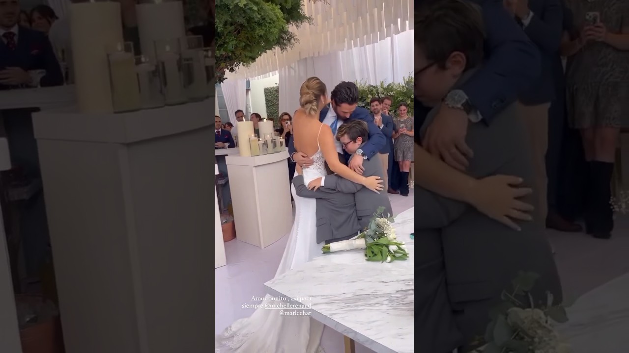 Boda || Matias Novoa y Michelle Renaud junto a sus hijos Dic 2023