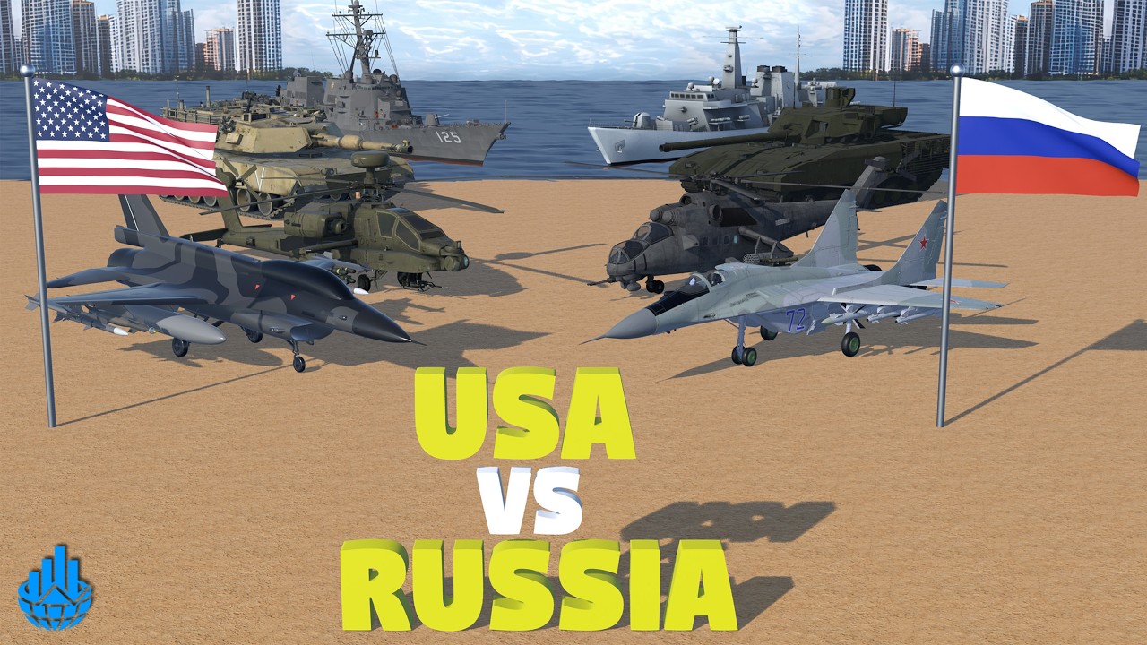 США против России: военная мощь 2026 | Сравнение армий