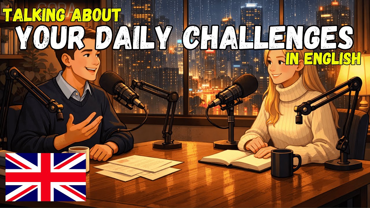 How to Talk About Daily Challenges in English | English Conversation Practice