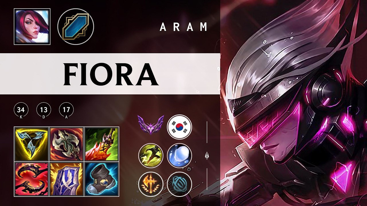 Fiora ARAM - KR Master Patch 26.05
