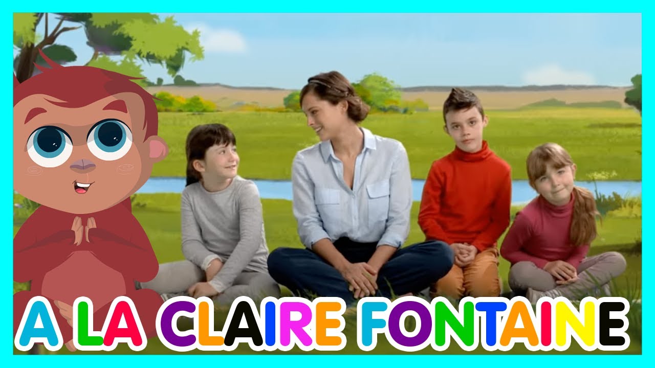 A la claire fontaine - Comptine avec paroles - Les amis de Boubi - S1