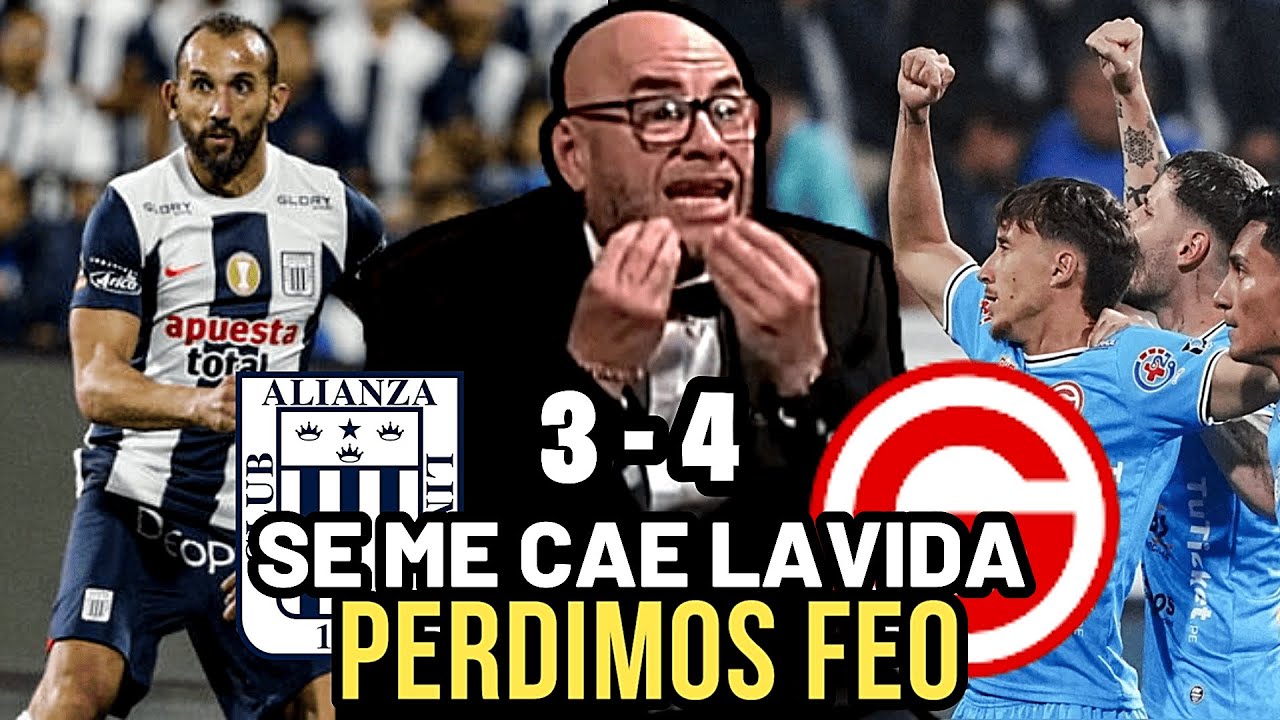 MR PEET DECA&Iacute;DO POR LA FEA DERROTA DE ALIANZA LIMA 3-4 GARCILASO