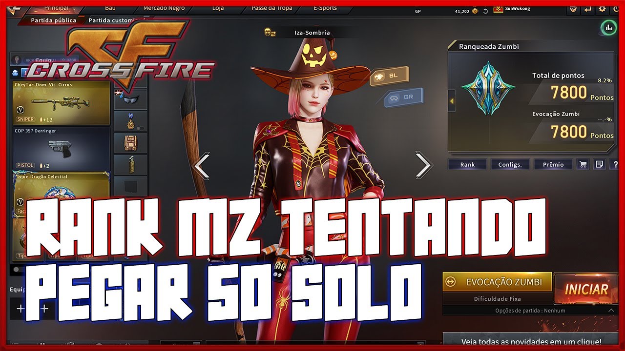 (AO VIVO) RX 6600 JOGANDO CROSSFIRE TENTANDO 50 SOLO RANK