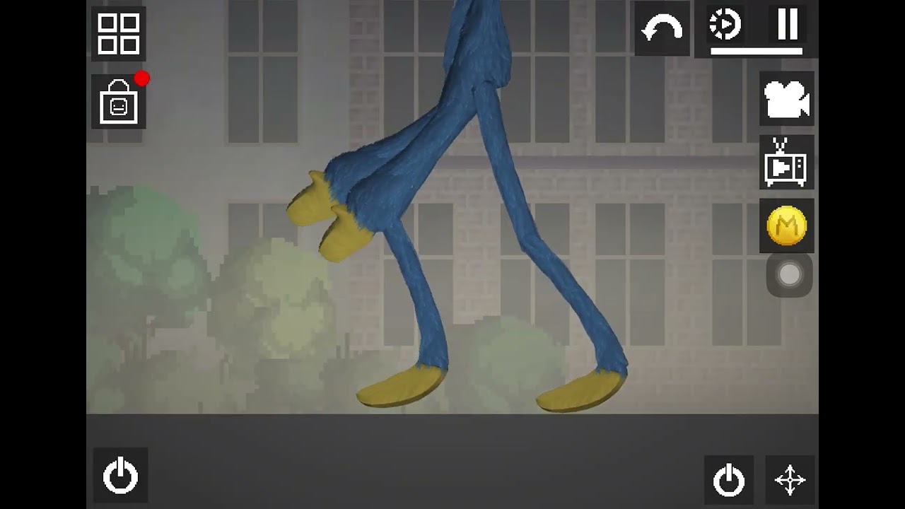 Nightmare huggy chase in melon sandbox?! 