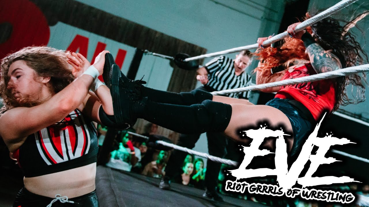 Анита Воган против Вайпресс - EVE Riot Grrrls of Wrestling