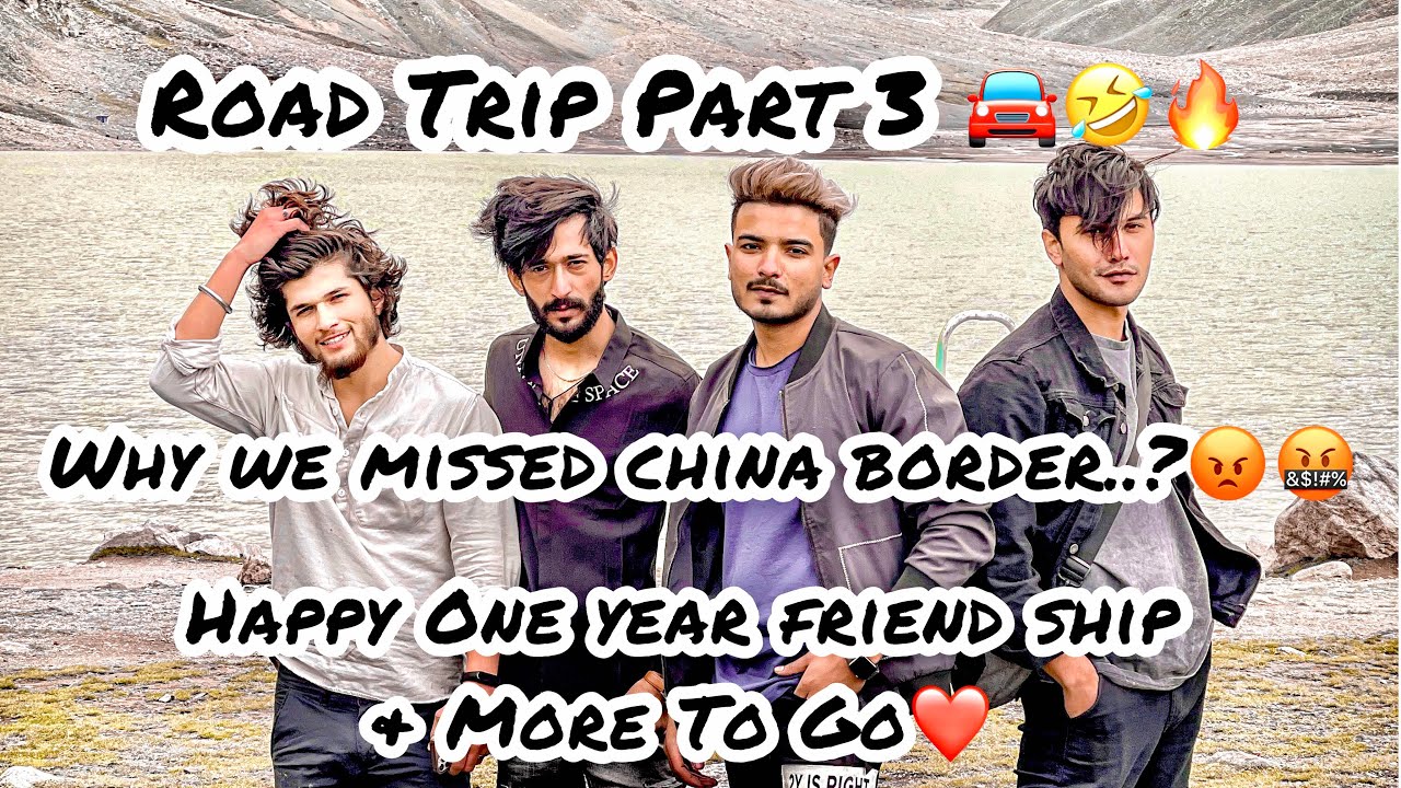 Road Trip to Northern Areas |One year of friendship | Haydar Malik | Ali Riaz | Sahil Butt | M Fahad