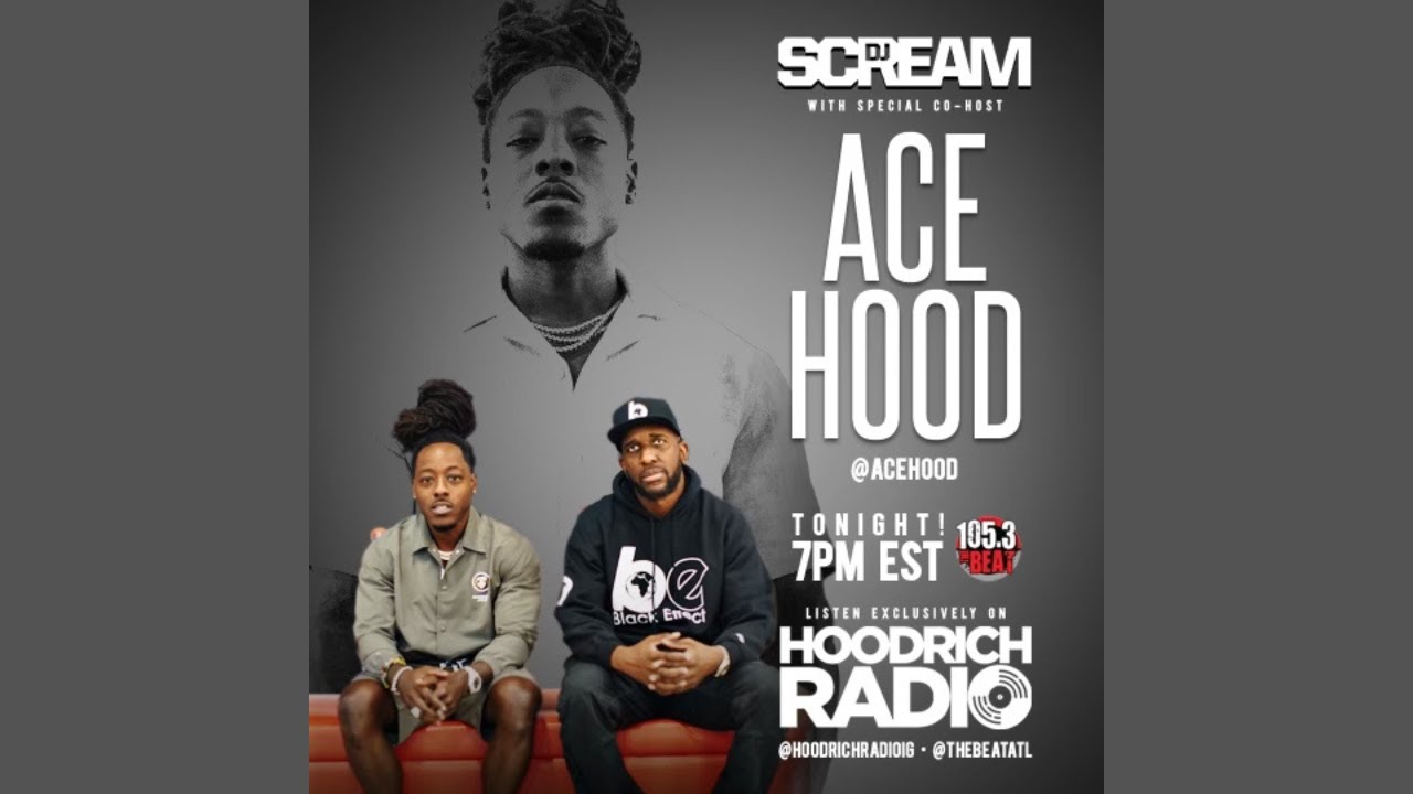 Ace Hood Hoodrich Radio Interview With Dj Scream