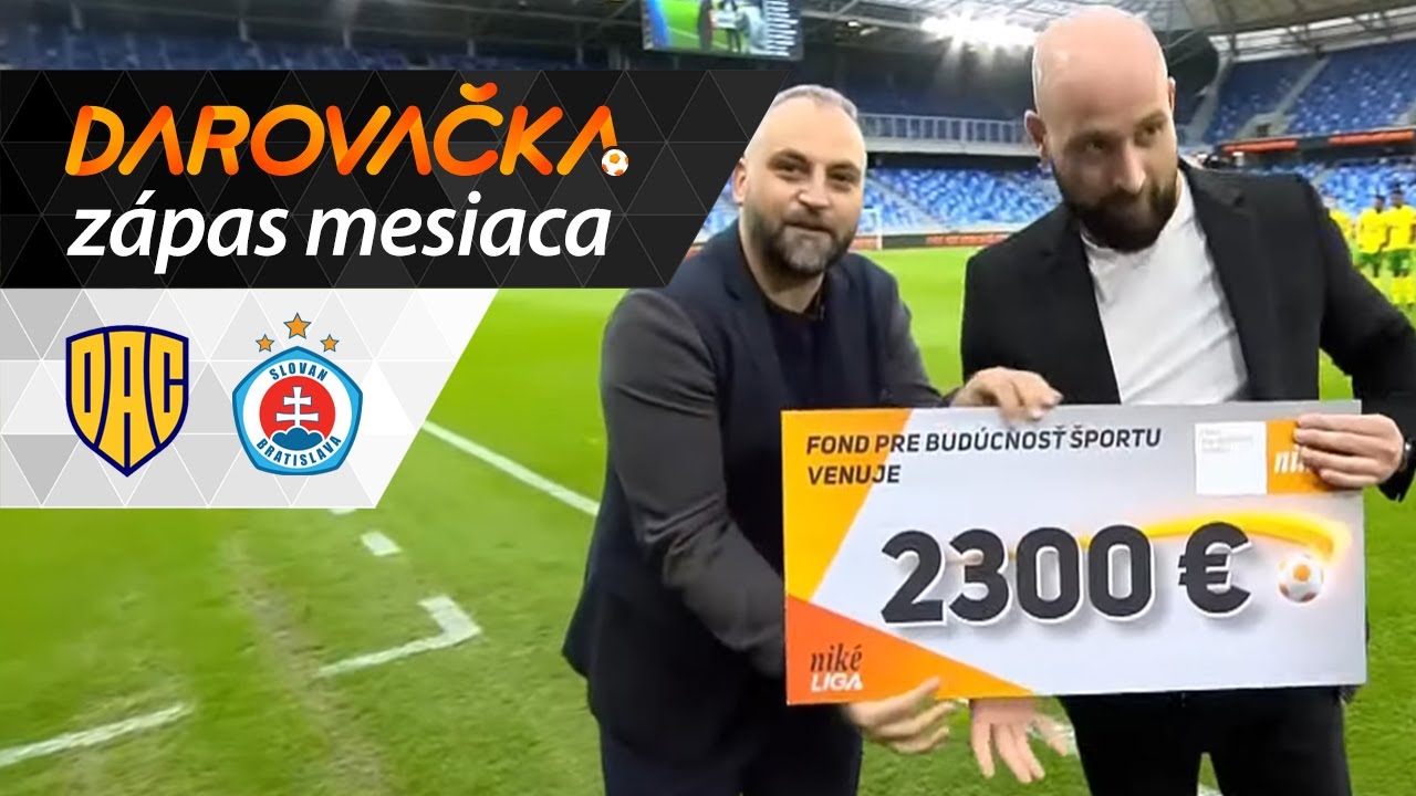 DAROVAČKA z&aacute;pas mesiaca DAC - SLOVAN