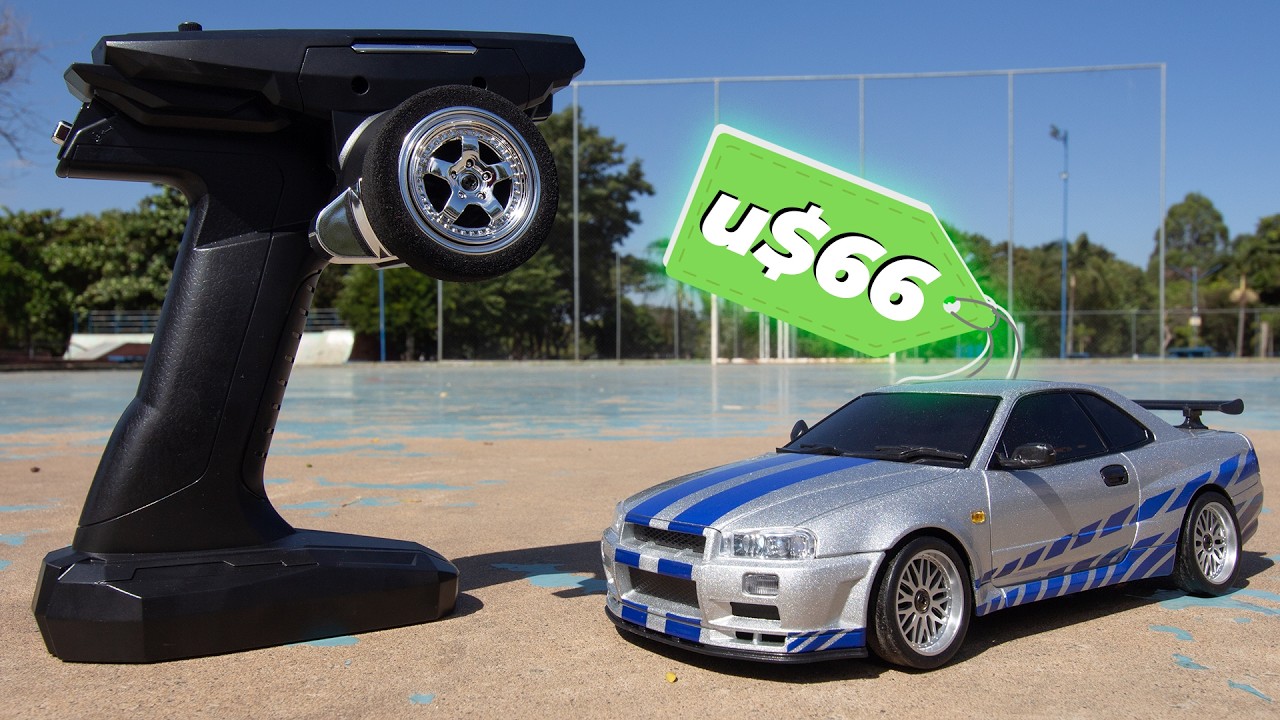 COMPREI o Carro do Bryan do Veloses e Furiosos! Nissan Skyline R34 de Dritf | LDRC Skymaker LD1899