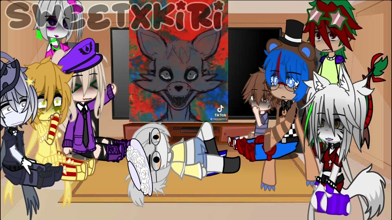Security Breach react to Glamrock freddy as Micheal Afton and Gregory as C.C Afton // Part 2/3 //