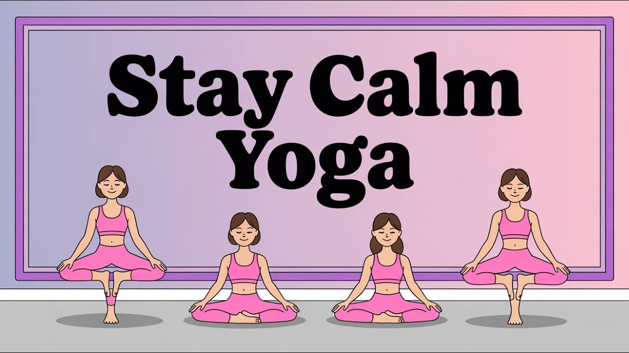 Stay Calm Yoga for Kids | Relaxing Yoga and Mindfulness 🧘‍♀️🌈