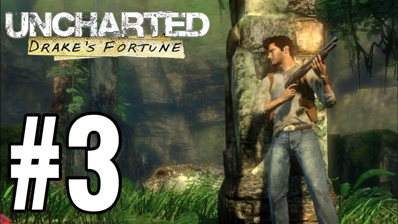 Uncharted: Drake's Fortune Gameplay Walkthrough Part 3 - CRASH SITE!